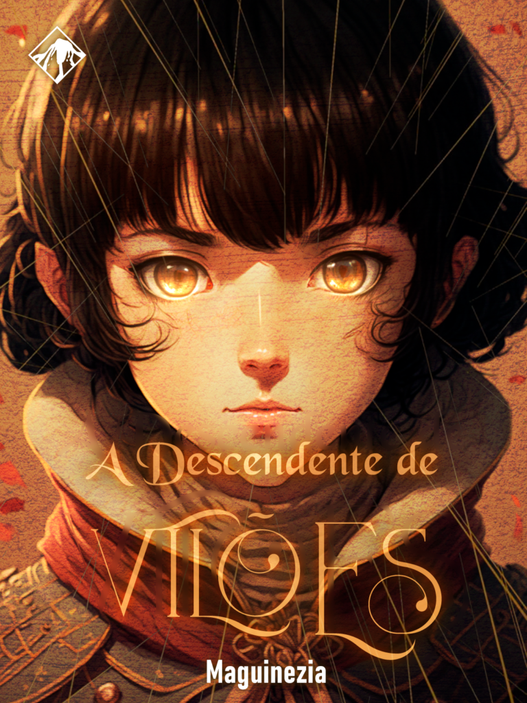 Capa da novel A Descendente de Vilões