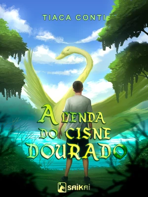 Capa da novel A Lenda do Cisne Dourado