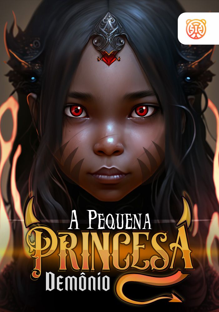 Capa da novel A Pequena Princesa Demônio