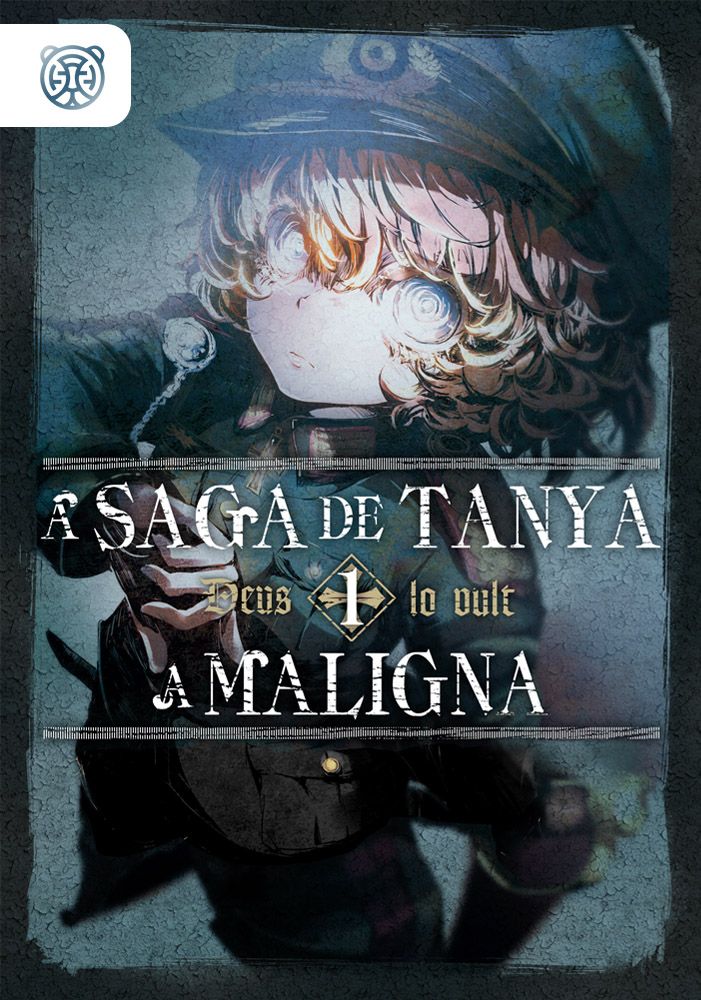 Capa da novel A Saga de Tanya, a Maligna