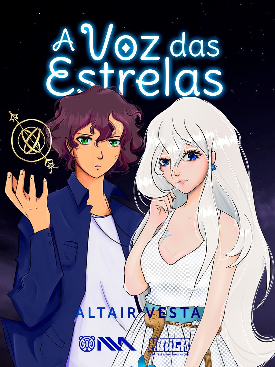 Capa da novel A Voz das Estrelas