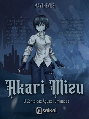 Capa da novel Akari Mizu