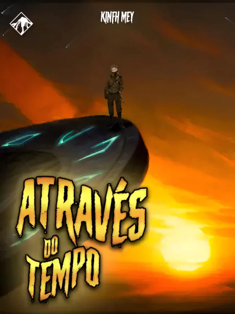 Capa da novel Através do Tempo