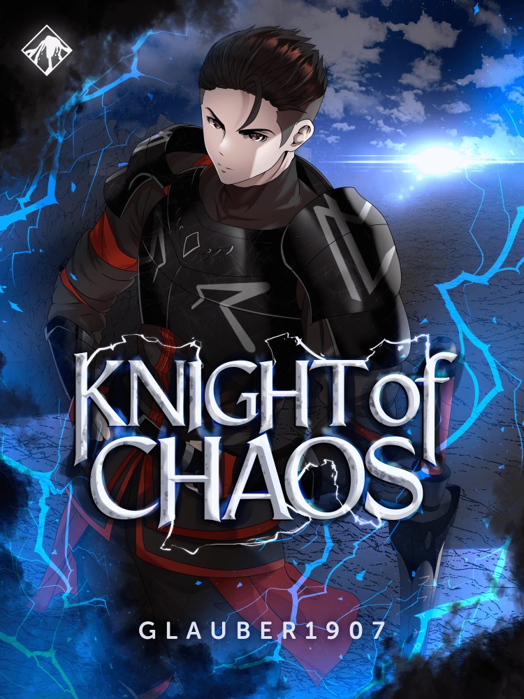 Capa da novel Knight of Chaos