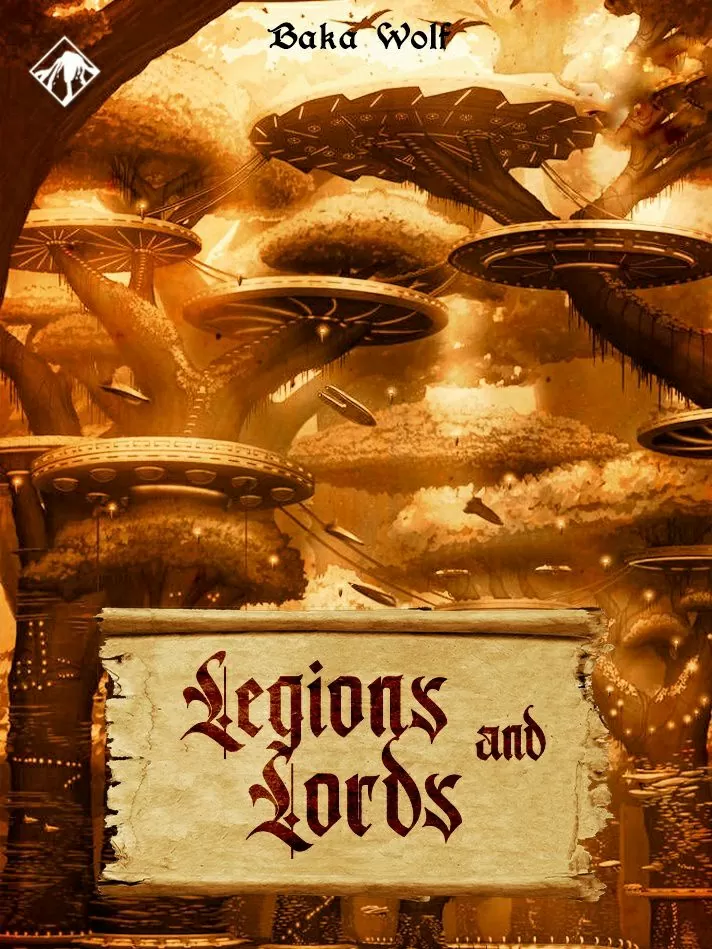Capa da novel Legions and Lords