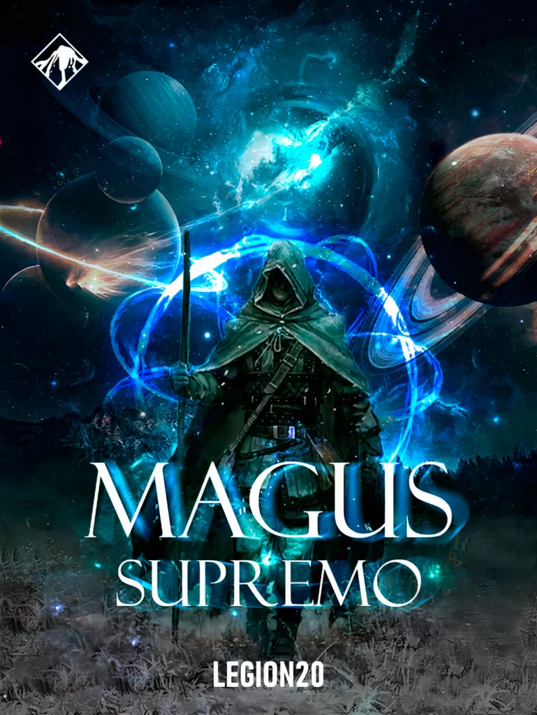 Capa da novel Magus Supremo
