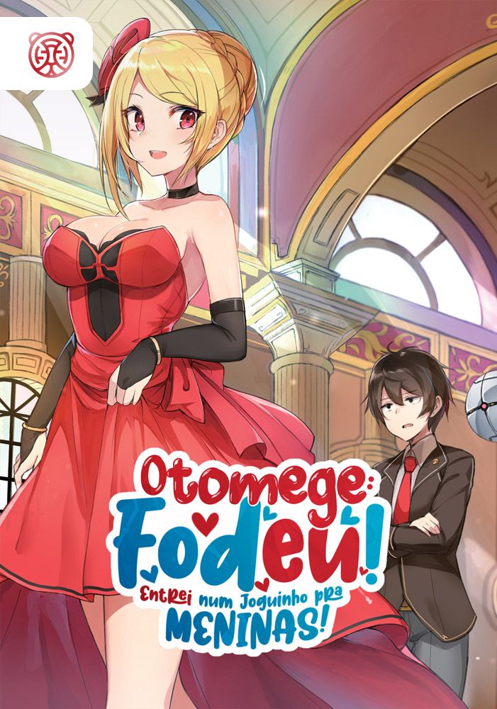 Capa da novel Otomege: Fodeu! Entrei num Joguinho pra Meninas!