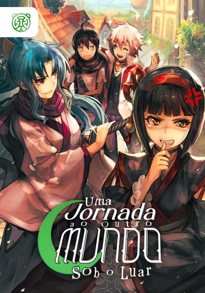 Capa da novel Uma Jornada ao Outro Mundo sob o Luar